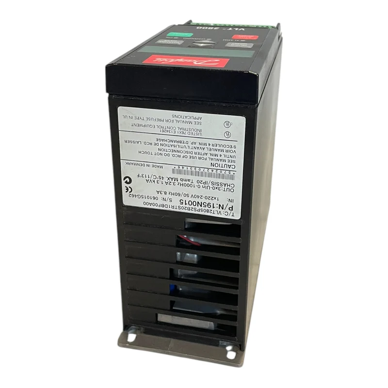 Danfoss 195N0015 Frequenzumrichter 1,3kVA VLT2805PS2B20STR1DBF00A00 Industrie