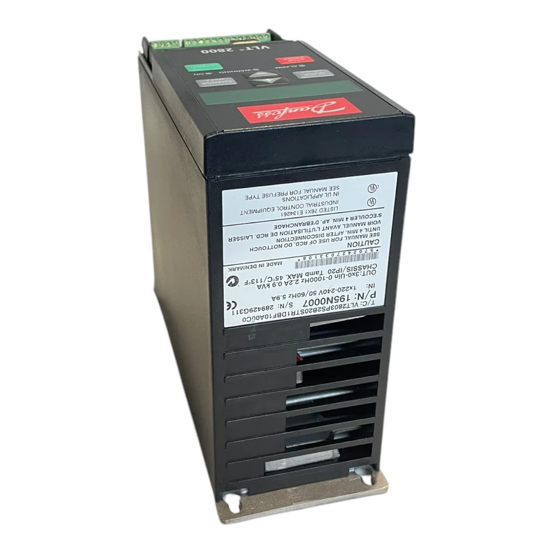 Danfoss 195N0007 Frequenzumrichter 0,9kVA VLT2803PS2B20STR1DBF10A00C0 Industrie