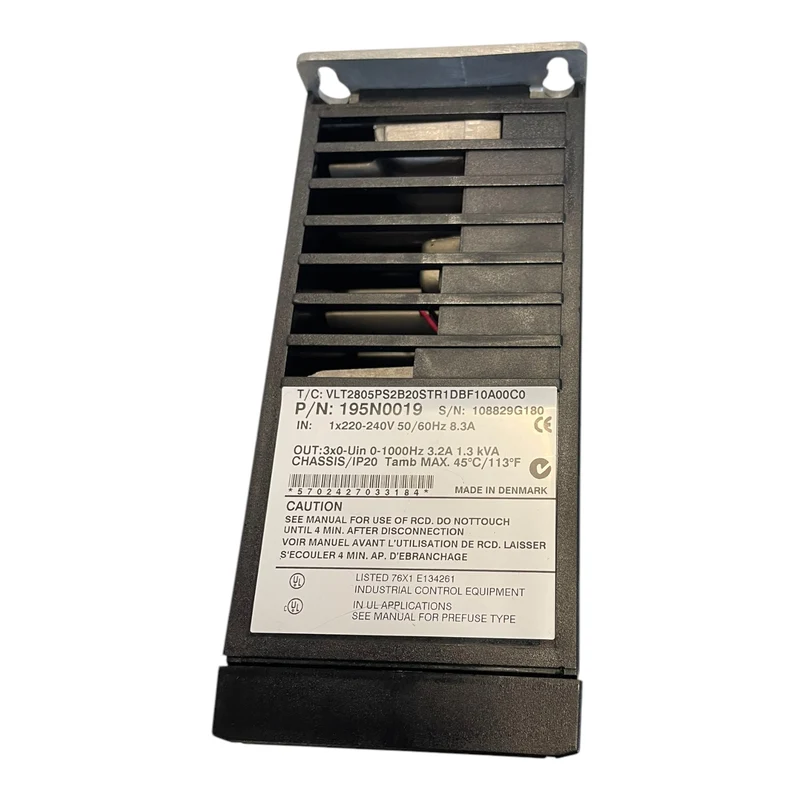 Danfoss 195N0019 Frequenzumrichter 1,3kVA VLT2805PS2B20STR1DBF10A00C0 Industrie