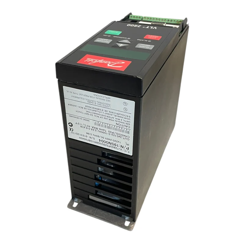 Danfoss 195N0004 Frequenzumrichter 0,9kVA VLT2803PS2B20STR1DBF10A00 Industrie