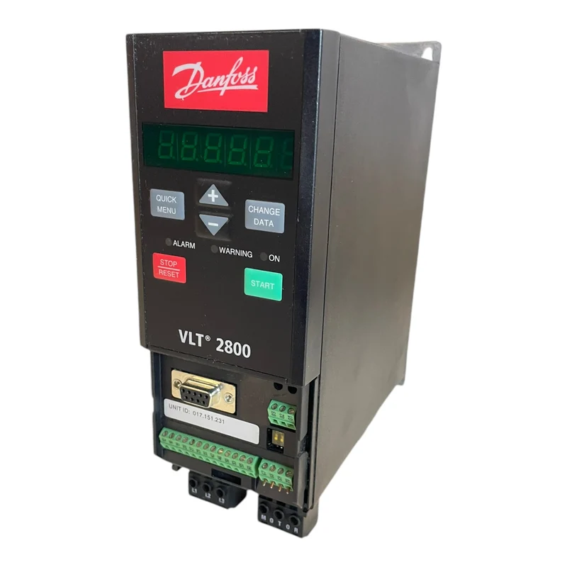 Danfoss 195N0015 Frequenzumrichter 1,3kVA VLT2805PS2B20STR1DBF00A00 Industrie