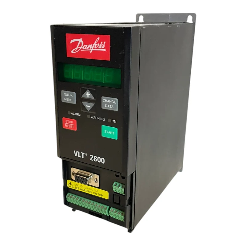 Danfoss 195N0027 Frequenzumrichter 1,7kVA VLT2807PS2B20STR1DBF00A00 Industrie
