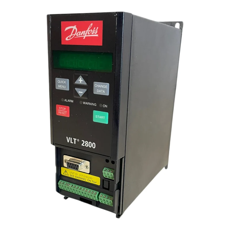 Danfoss 195N0027 Frequenzumrichter 1,7kVA VLT2807PS2B20STR1DBF00A00C0 Industrie