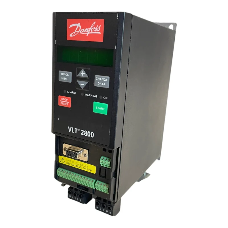 Danfoss 195N0003 Frequenzumrichter 0,9kVA VLT2803PS2B20STR1DBF00A00 Industrie