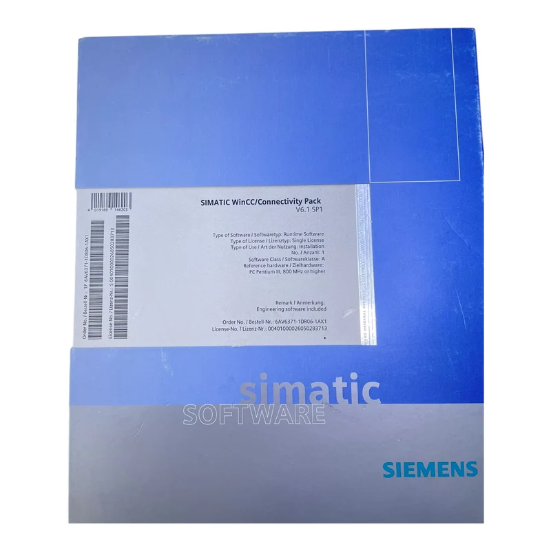 Siemens 6AV6371-1DR06-1AX1 SIMATIC WinCC/Connectivity Pack V6.2 Siemens 6AV6371-