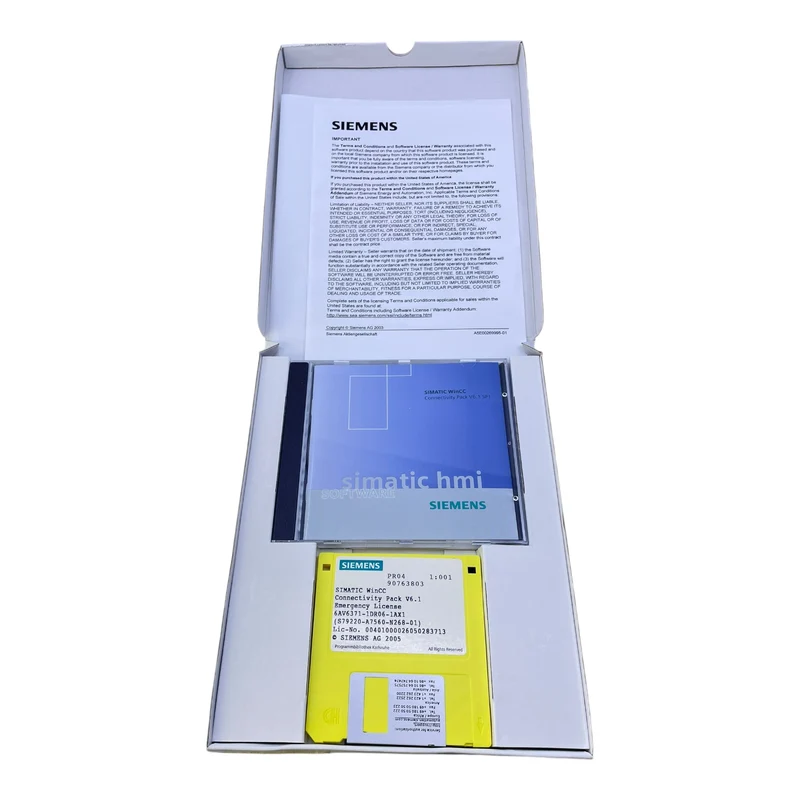 Siemens 6AV6371-1DR06-1AX1 SIMATIC WinCC/Connectivity Pack V6.2 Siemens 6AV6371-
