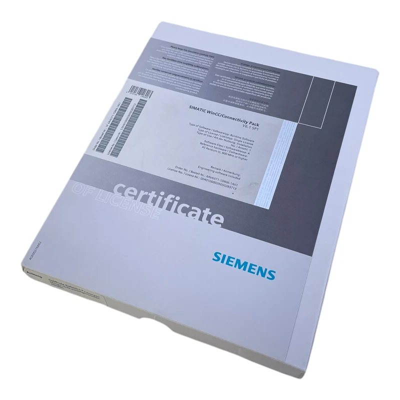 Siemens 6AV6371-1DR06-1AX1 SIMATIC WinCC/Connectivity Pack V6.2 Siemens 6AV6371-