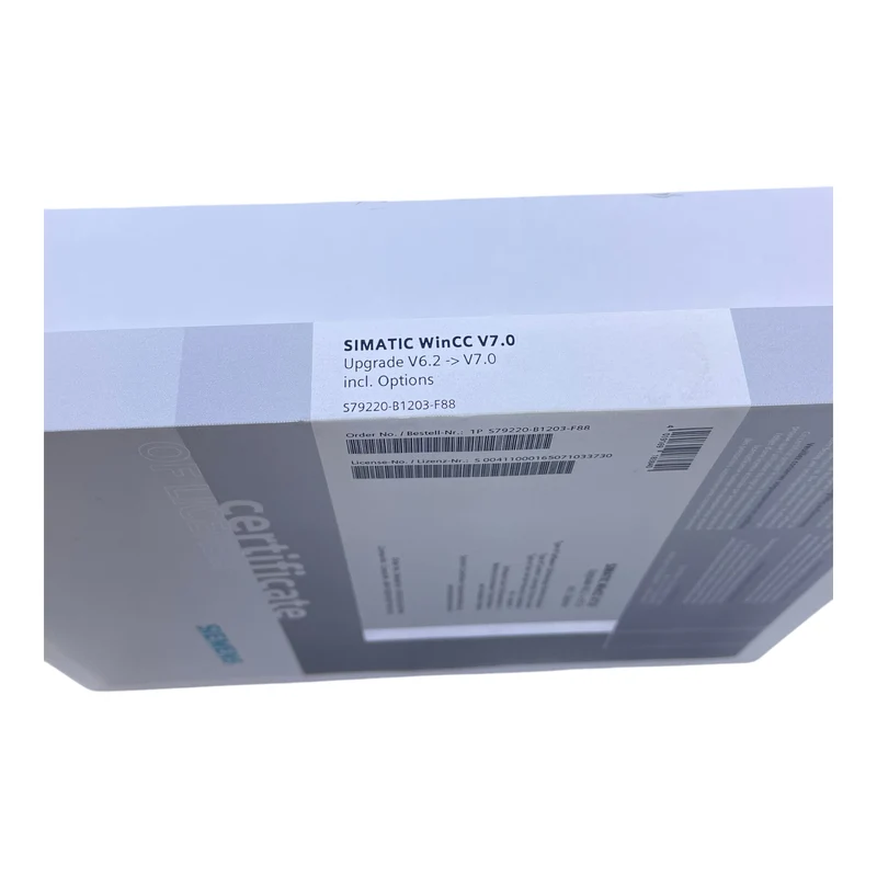 Siemens SIMATIC WinCC V7.0 Software S79220-B1203-F88 Siemens SIMATIC WinCC V7.0