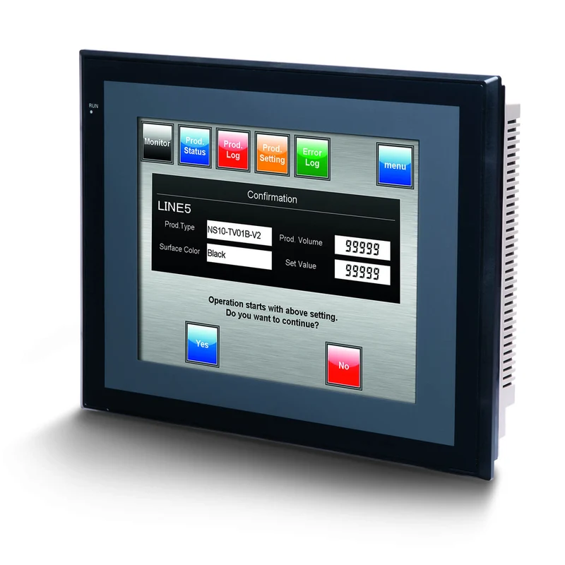 Omron NS10-TV00B-V2 NS Series 10.4 Inch TFT Touchscreen HMI Black