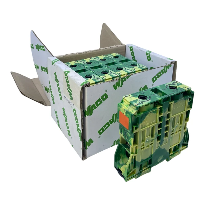 Wago 285-1187 Schutzleiterklemme VE: 5stk Wago 285-1187 Schutzleiterklemme 285-