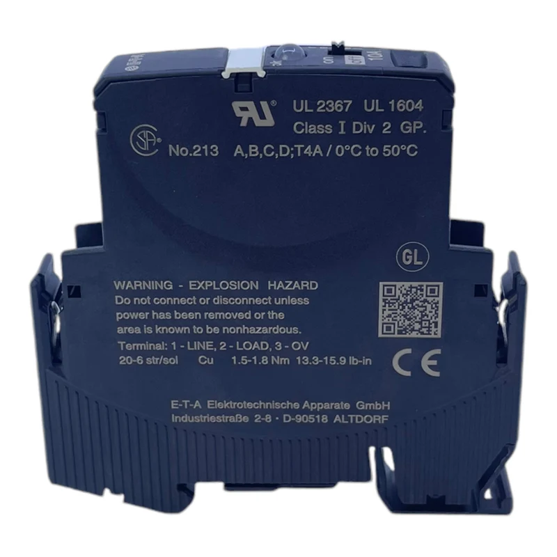 ETA ESX10-TA-100-DC24V-10A Kreislaufschutz VE:3stk ETA ESX10-TA-100-DC24V-10A ET