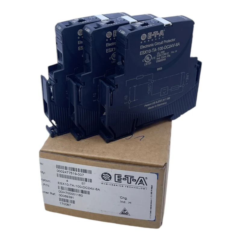 ETA ESX10-TA-100-DC24V-8A Kreislaufschutz VE:3stk ETA ESX10-TA-100-DC24V-8A ETA