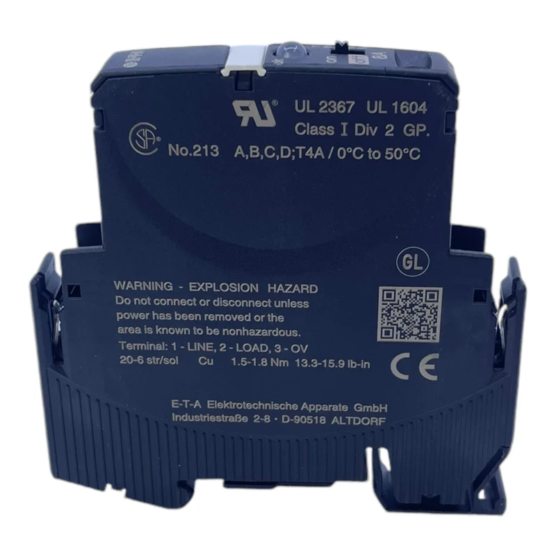 ETA ESX10-TA-100-DC24V-8A Kreislaufschutz VE:3stk ETA ESX10-TA-100-DC24V-8A ETA