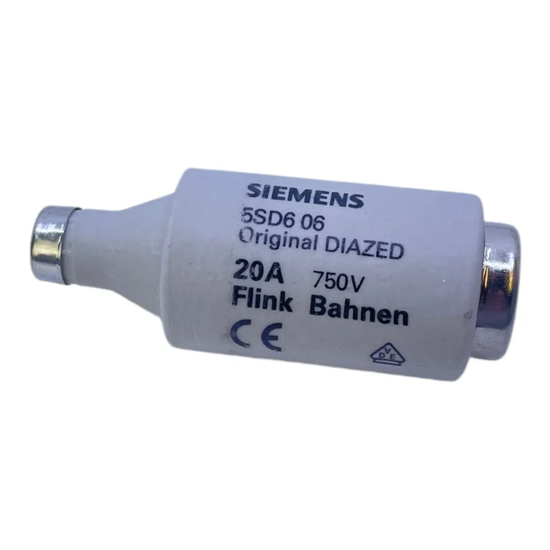 Siemens 5SD606 Sicherungseinsatz VE:5stk/pcs Siemens 5SD606 Sicherungseinsatz 5S