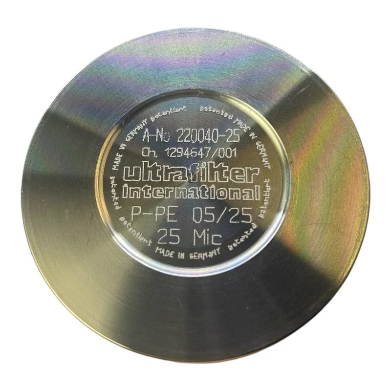 Ultrafilter P-PE05/25 Filterelement 1294647 220040-25 Ultrafilter P-PE05/25 P-PE