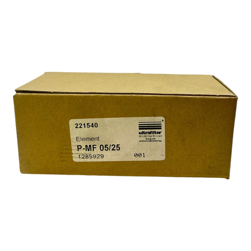 Ultrafilter P-MF05/25 Filterelement 1285929 221540 Ultrafilter P-MF05/25 Filter
