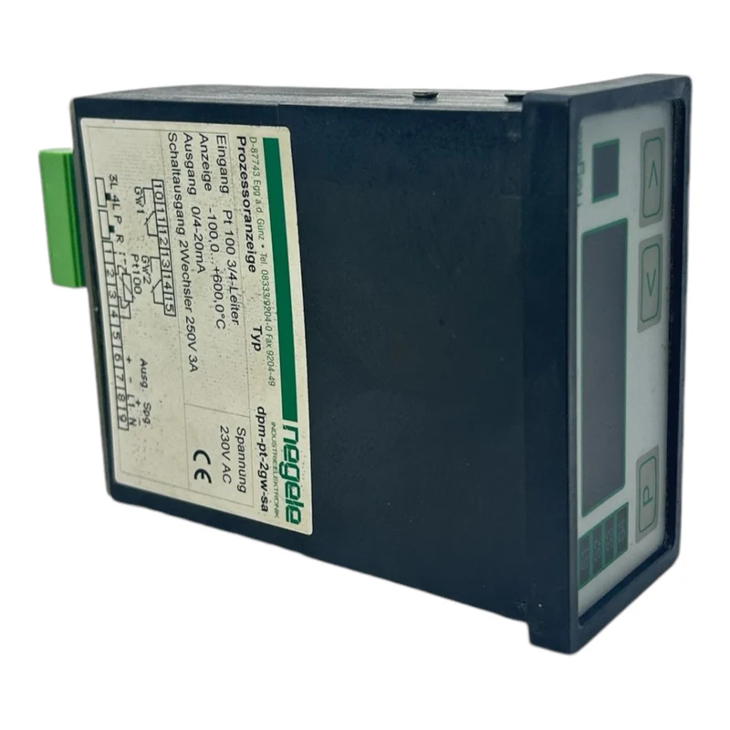Negele dpm-pt-2gw-sa Prozessoranzeige Negele dpm-pt-2gw-sa Prozessoranzeige dpm-