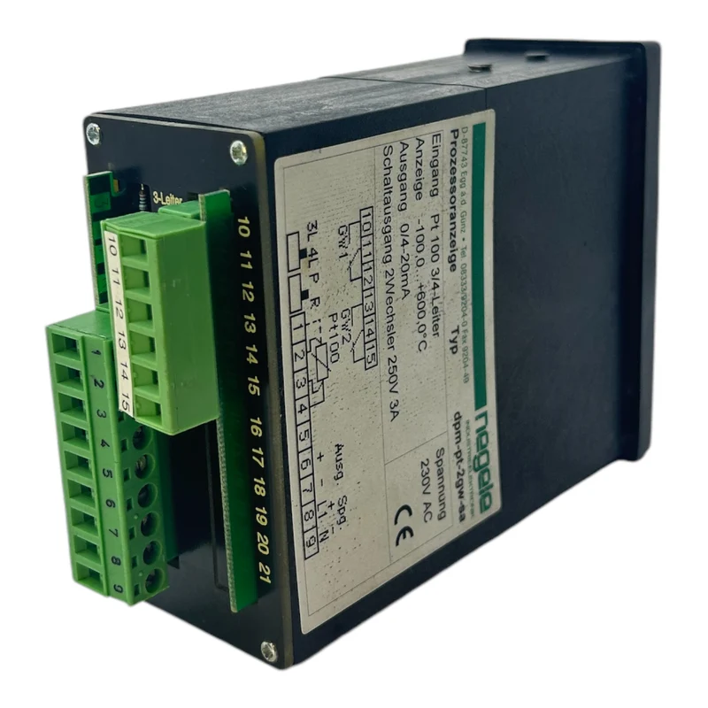 Negele dpm-pt-2gw-sa Prozessoranzeige Negele dpm-pt-2gw-sa Prozessoranzeige dpm-