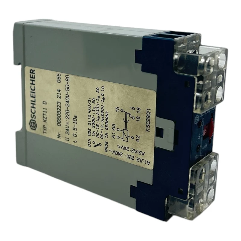 Schleicher KZT11D Zeitrelais Schleicher KZT11D Zeitrelais Schleicher KZT11D KZT1