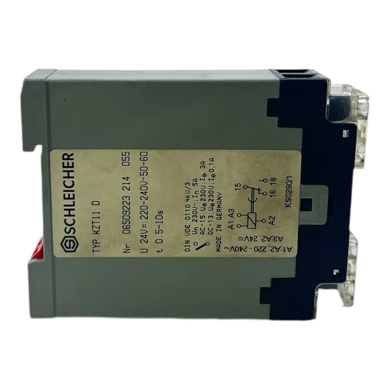 Schleicher KZT11D Zeitrelais Schleicher KZT11D Zeitrelais Schleicher KZT11D KZT1