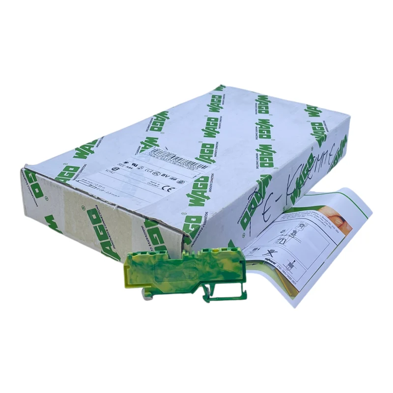 Wago 51162264 Schutzleiterklemme VE:100stk/pcs Wago 51162264 Schutzleiterklemme