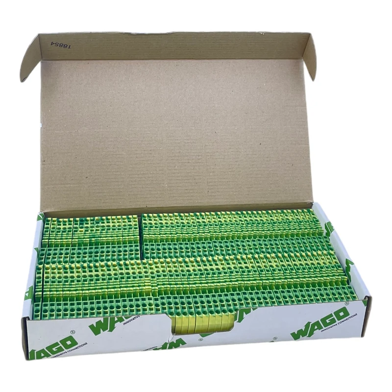 Wago 51162264 Schutzleiterklemme VE:100stk/pcs Wago 51162264 Schutzleiterklemme