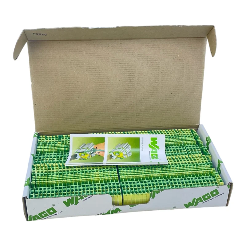 Wago 51162264 Schutzleiterklemme VE:100stk/pcs Wago 51162264 Schutzleiterklemme