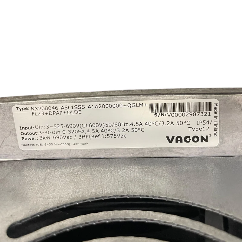 Vacon NXP00046-A5L1SSS-A1A2000000 3,0kW Frequenzumrichter Industrie Einsatz