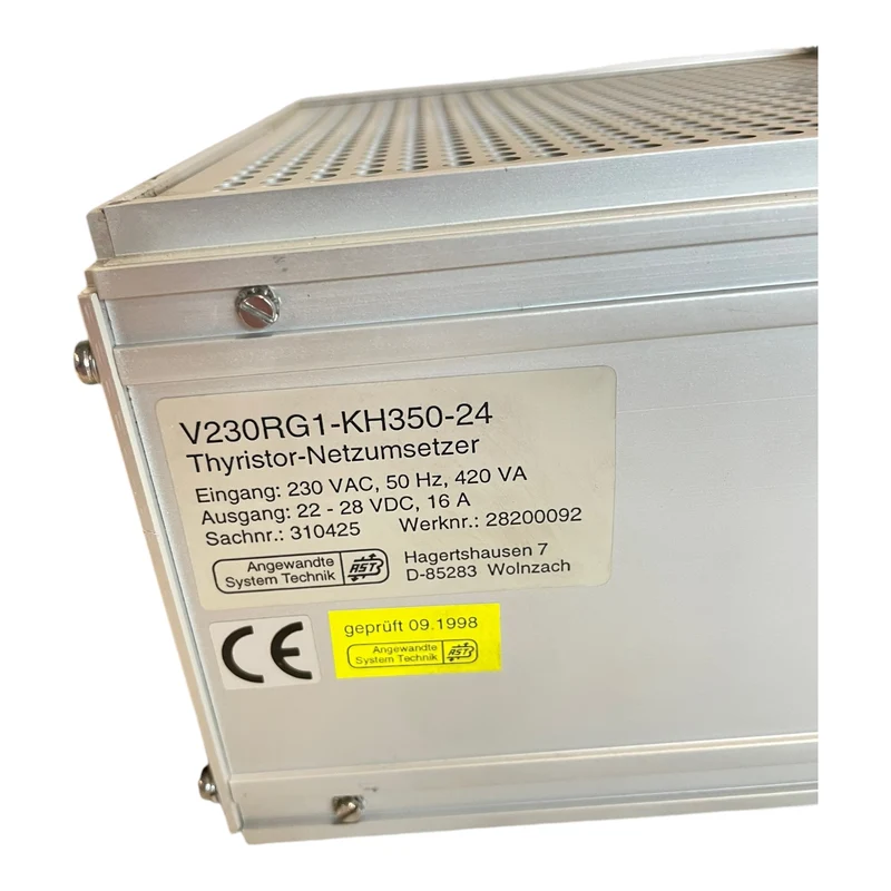 AST V230RG1-KH350-24 Thyristor-Netzumsetzer für industriellen Einsatz