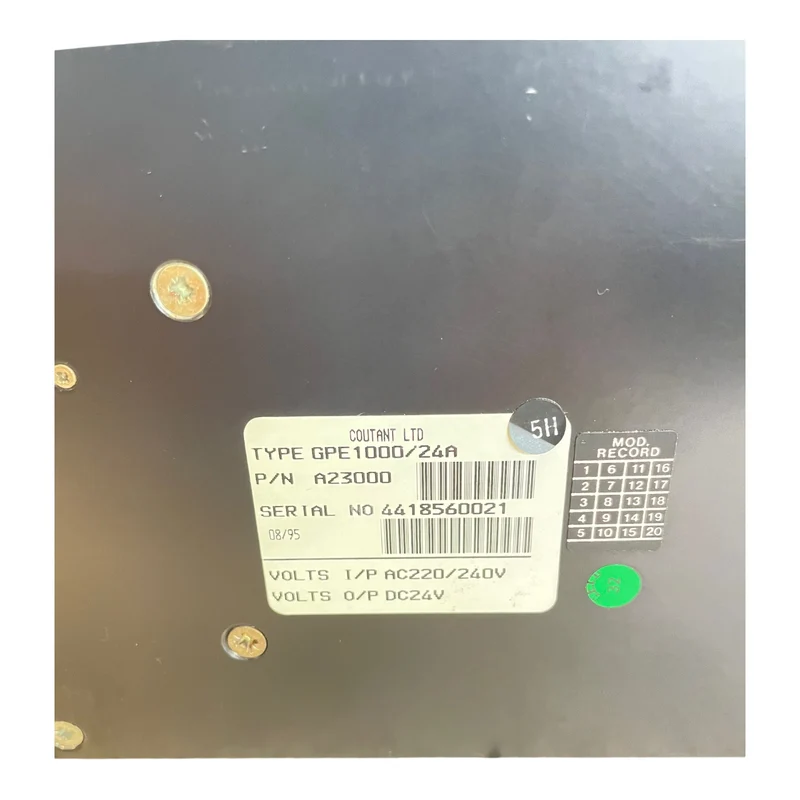Coutant GPE1000/24A Netzteil 220/240V AC 24V DC für industriellen Einsatz
