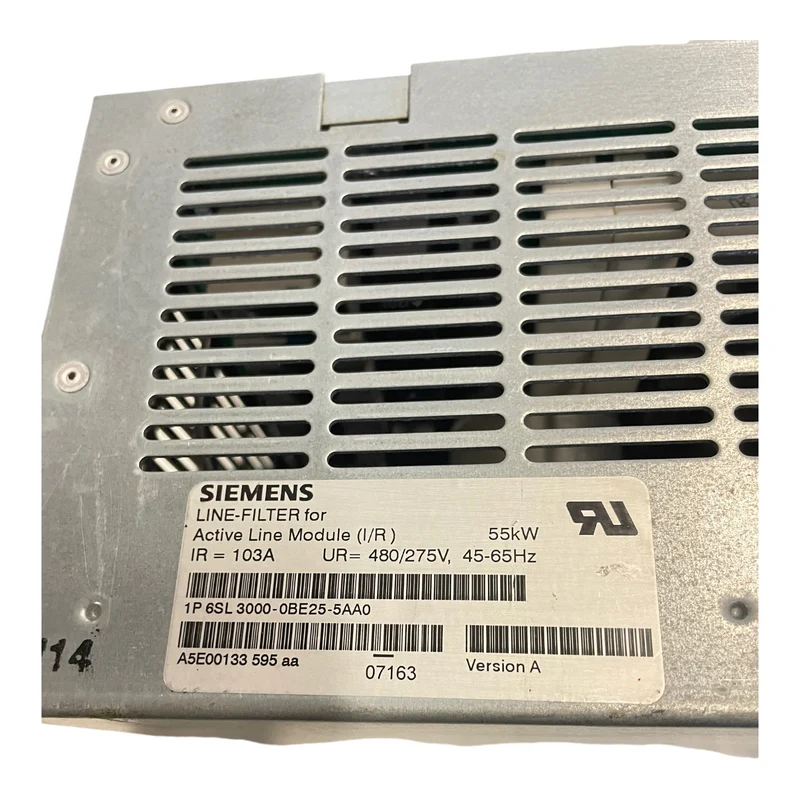 Siemens 6SL3000-0BE25-5AA0 Netzfilter 55kW 490/275V für industriellen Einsatz