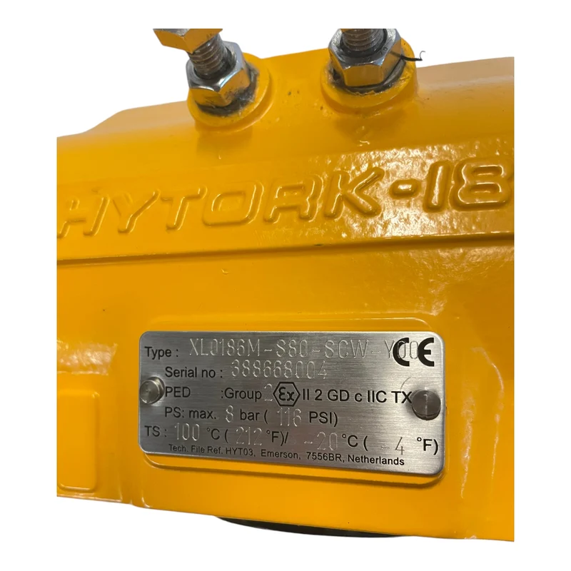 Hytork Hytork-186 XL0186M-S80-SCW-Y00 Pneumatischer Stellantrieb