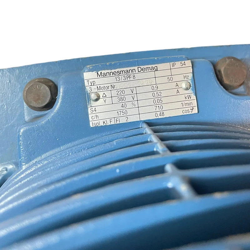 DEMAG 13/3PF8 Antrieb für Kettenzug 0,05kW für Industriellen Einsatz Kettenzug