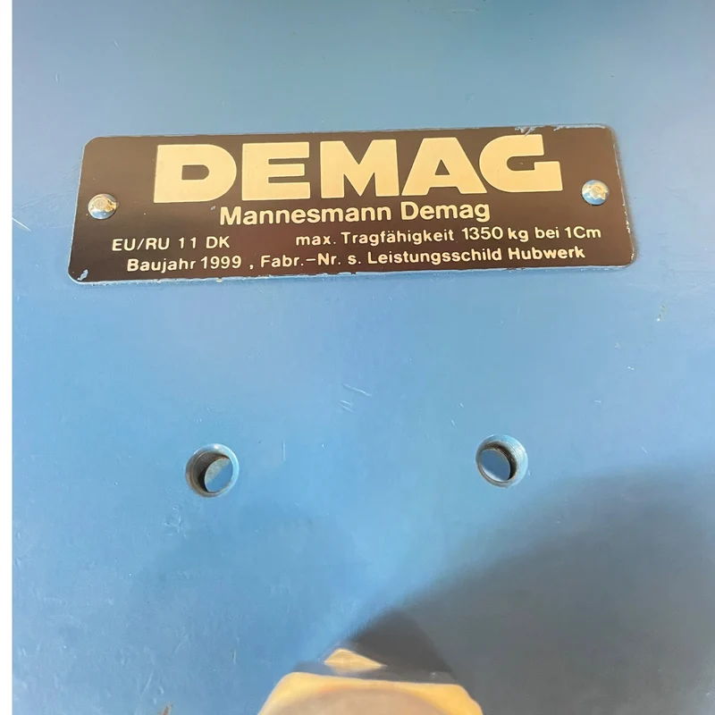 DEMAG EU/RU 11 DK Rollfahrwerk für Laufkatze für Industriellen Einsatz
