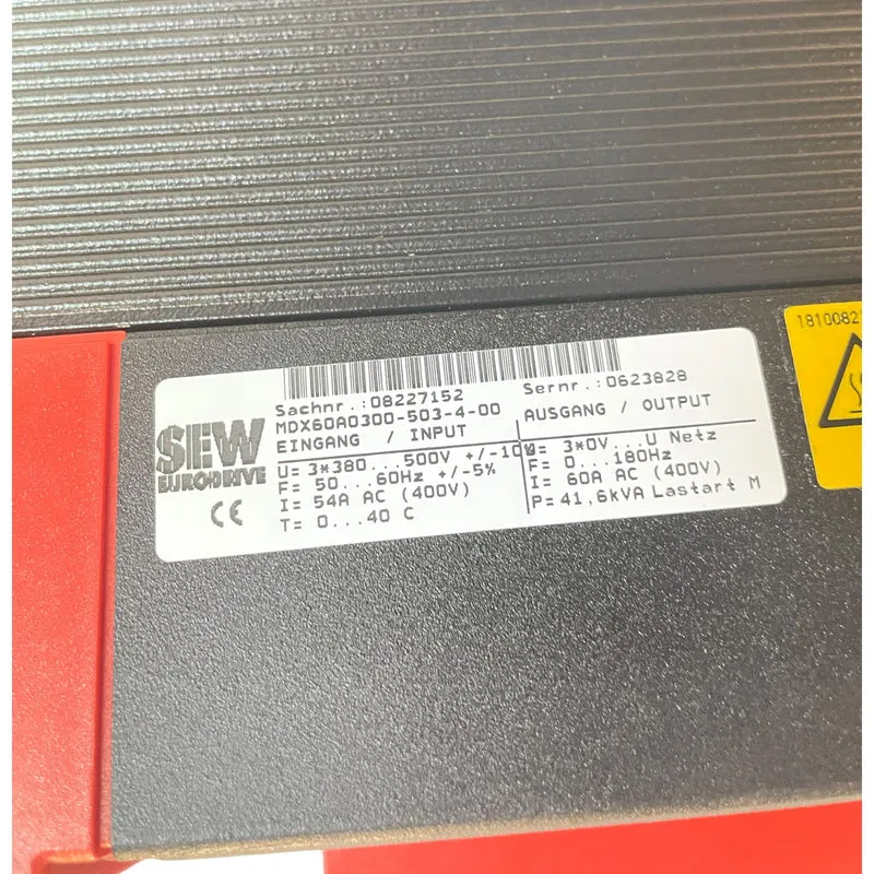 SEW MDX60A0300-503-4-00 MCV41A0300-503-4-0T Frequenzumrichter Industrie Einsatz
