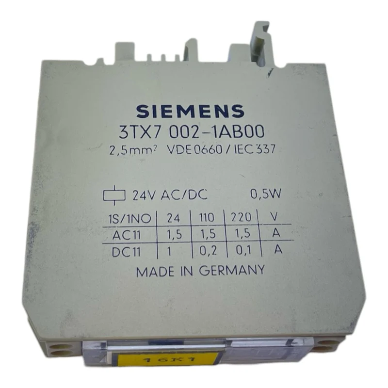 Siemens 3TX7002-1AB00 Relaiskoppler Siemens 3TX7002-1AB00 Relaiskoppler Siemens