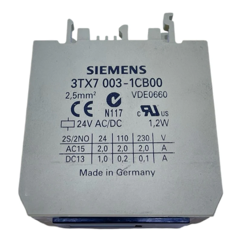 Siemens 3TX7003-1CB00 Hilfsschütz Siemens 3TX7003-1CB00 Hilfsschütz Siemens 3TX7