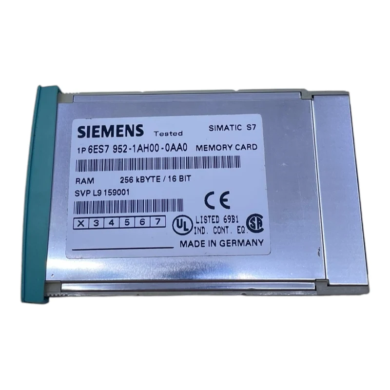 Siemens 6ES7952-1AH00-0AA0 Speicherkarte 256 kBYTE 16BIT Siemens 6ES7952-1AH00-0