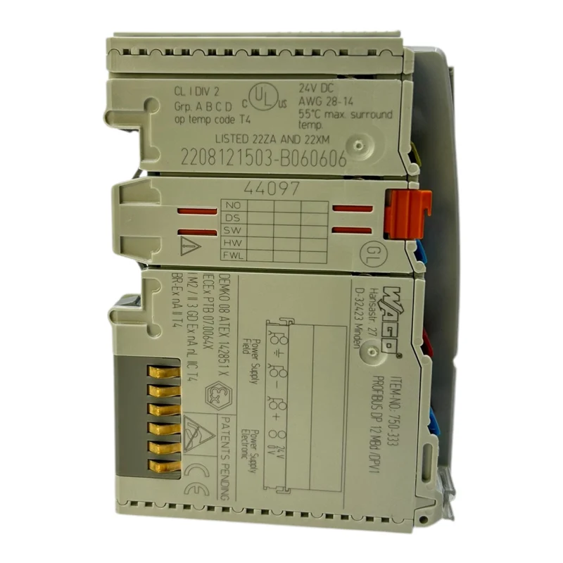 Wago 750-333 SPS-Feldbuskoppler Wago 750-333 SPS-Feldbuskoppler Wago 750-333 SPS