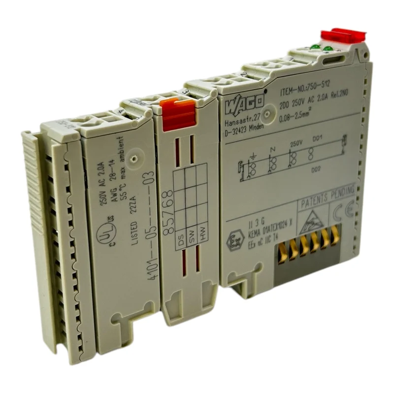 Wago 750-512 SPS-Digitalausgangsmodul VE:10stk Wago 750-512 SPS-Digitalausgang