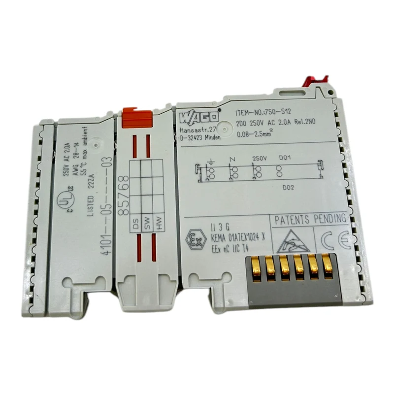 Wago 750-512 SPS-Digitalausgangsmodul VE:10stk Wago 750-512 SPS-Digitalausgang