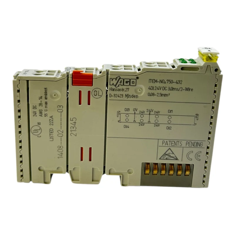 Wago 750-432 SPS-Digitaleingangsmodul Wago 750-432 SPS-Digitaleingangsmodul Wago