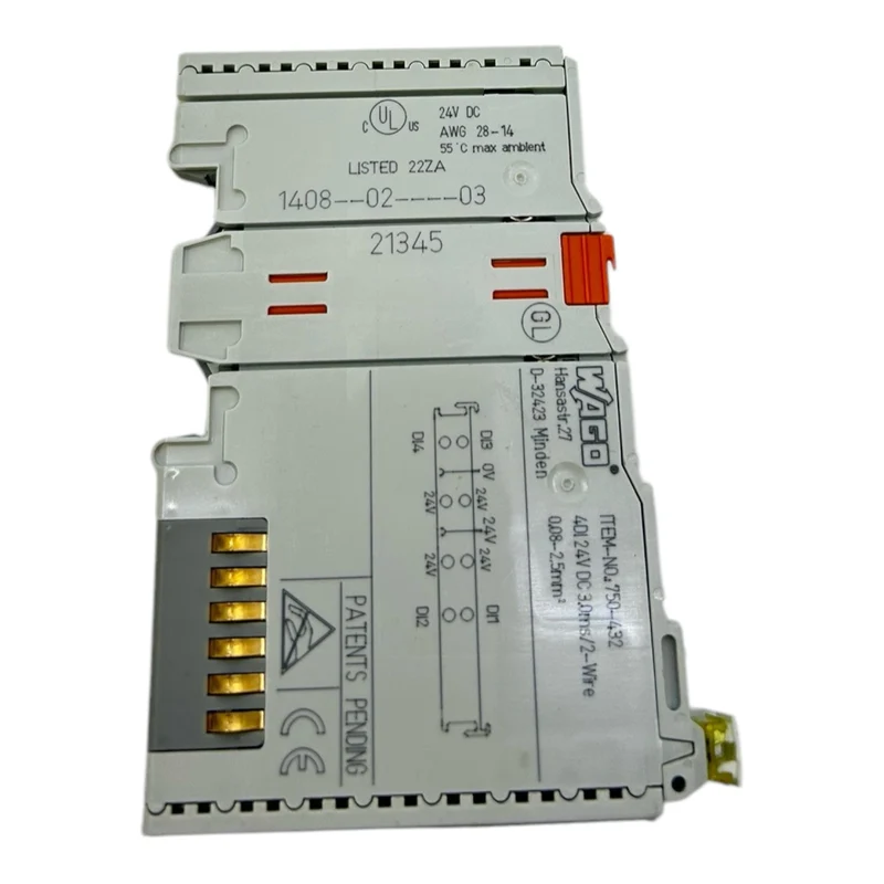 Wago 750-432 SPS-Digitaleingangsmodul Wago 750-432 SPS-Digitaleingangsmodul Wago