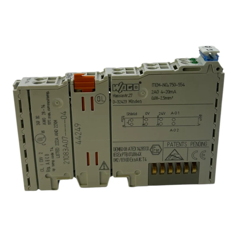 Wago 750-554 SPS-Analogausgangsmodul Wago 750-554 SPS-Analogausgangsmodul Wago