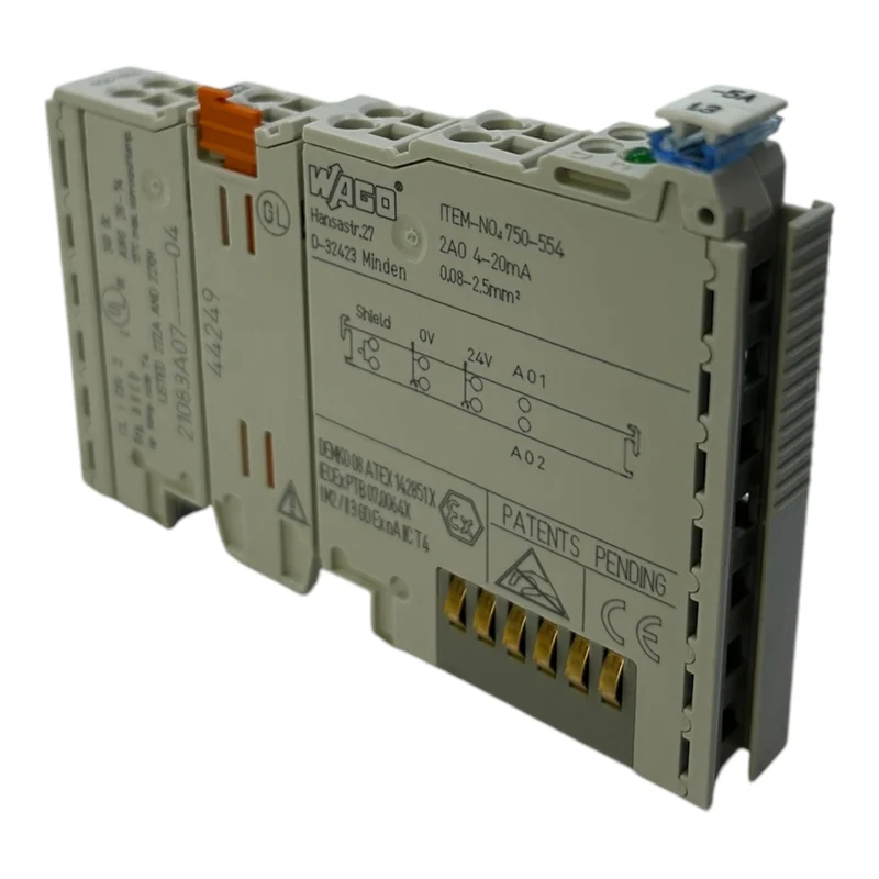 Wago 750-554 SPS-Analogausgangsmodul Wago 750-554 SPS-Analogausgangsmodul Wago