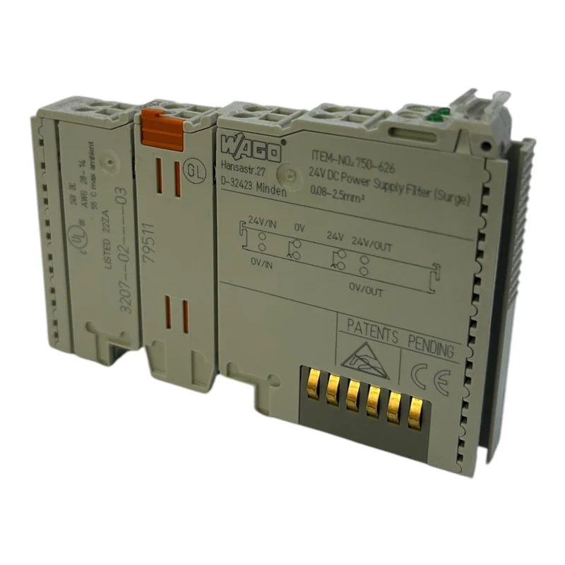 Wago 750-626 SPS-Filtermodul Wago 750-626 SPS-Filtermodul Wago 750-626 SPS-Filte