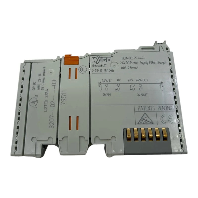 Wago 750-626 SPS-Filtermodul Wago 750-626 SPS-Filtermodul Wago 750-626 SPS-Filte