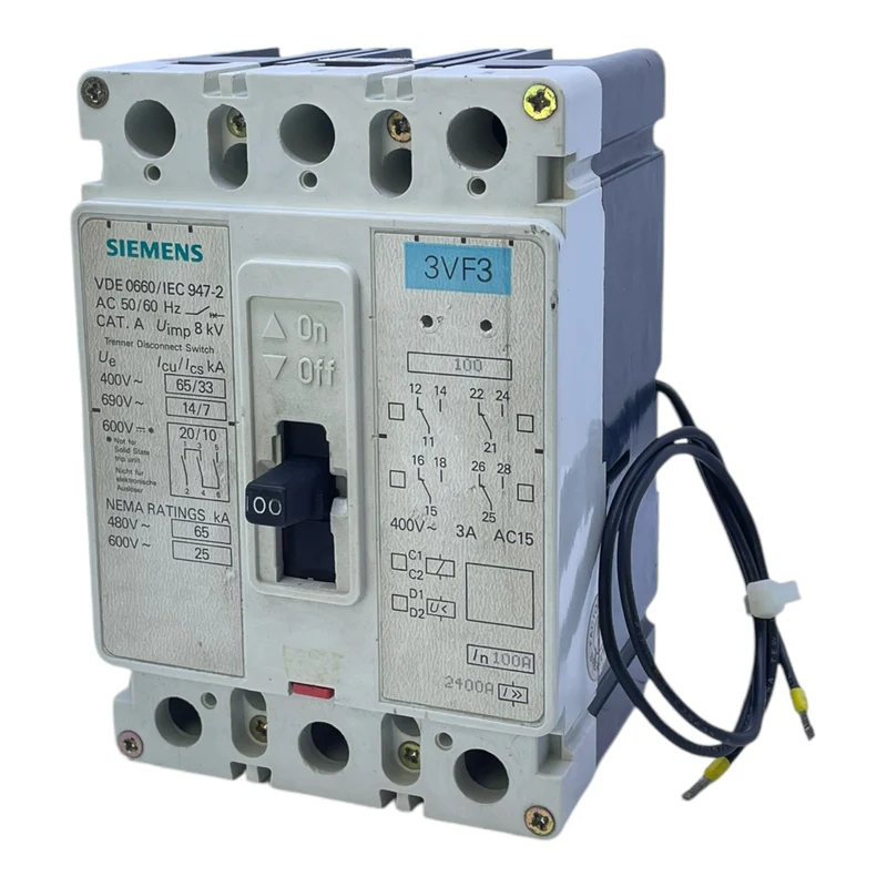 Siemens 3VF3 Leistungsschalter Siemens 3VF3 Leistungsschalter Siemens 3VF3 3VF3