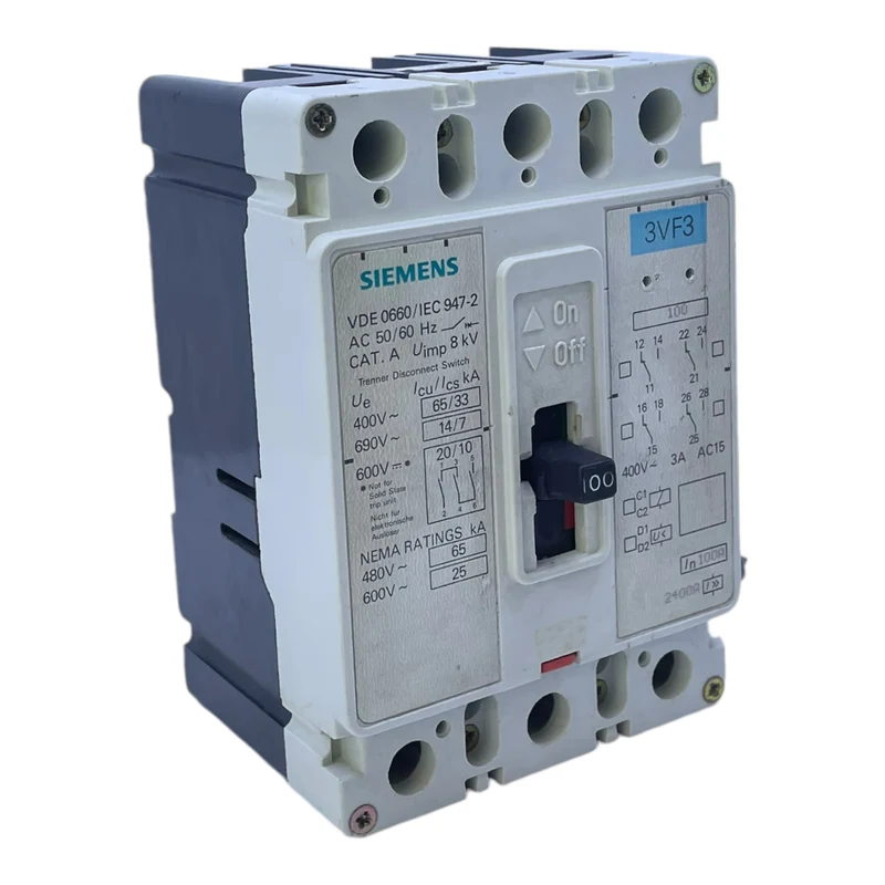 Siemens 3VF3 Leistungsschalter Siemens 3VF3 Leistungsschalter Siemens 3VF3 3VF3