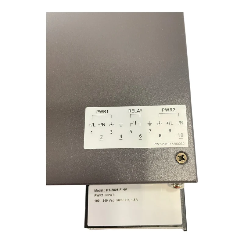 Moxa PT-7828-F-HV PowerTrans Switch Virtuelle Schnittstelle Industrie Einsatz